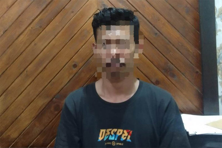 Tersangka, Pemakai Narkotika Jenis Tembakau Gorila. ISTIMEWA