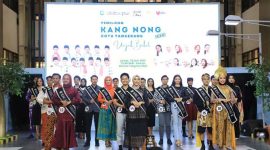 Para peserta Kang Nong Kota Tangerang 2023, yang diselenggarakan Disbudpar Kota Tangerang, Jumat (16/6). Foto: ISTIMEWA