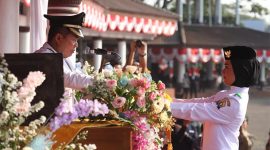 Pemkot Serang Gelar Upacara Pengibaran Bendera HUT Ke-78 RI Tahun 2023. (Foto: Istimewa)