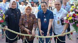 Bank Banten meresmikan dua mesin ATM baru di lingkungan Sekretariat Daerah (Sekda) Pemerintah Provinsi (Pemprov) Banten. (Foto: Istimewa)