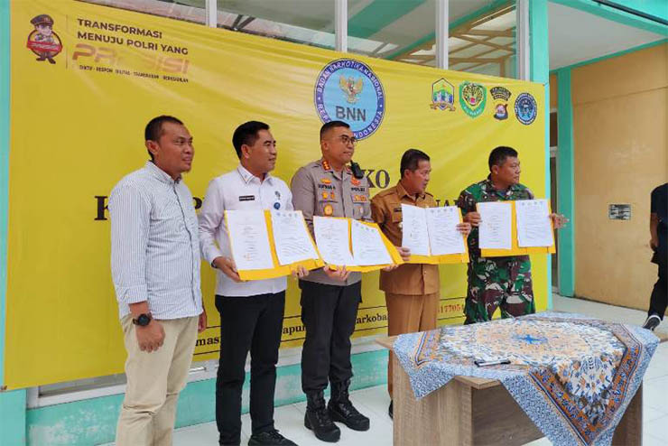 Walikota Serang Apresiasi Kampung Bebas Narkoba di Ibu Kota Banten. (Foto: Istimewa)