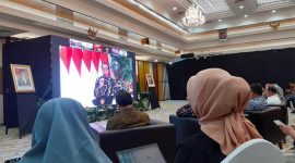 Presiden RI, Joko Widodo saat memberikan pemaparan dalam rapat koordinasi pengendalian inlasi di Indonesia. (Foto: Pou)