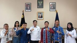 Finalis Putra Putri Banten saat Foto Bersama Kepala BNN Provinsi Banten. (Foto: Istimewa)