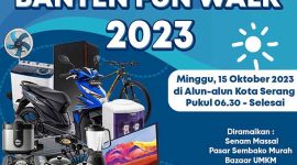 Banten Fun Walk 2023 'Ekbispar'. (Foto: Istimewa) 