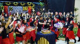 'Jamming and Party Line Dance' ini digelar dalam rangka memperingati ulang tahun yang ke-10 dari RQ Line Dance. (Foto: Istimewa)