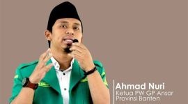 Ketua Pimpinan Wilayah Gerakan Pemuda (PW GP) Ansor Banten, Ahmad Nuri. (Foto: Istimewa)