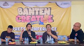 Press Conference Banten Creativ Fest 2023. (Foto: Istimewa)