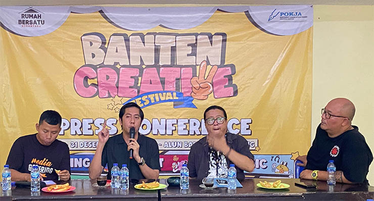 Press Conference Banten Creativ Fest 2023. (Foto: Istimewa)