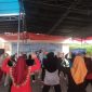 Antusias Masyarakat dalam Kegiatan Senam Sehat, di acara Pasar Lingkungan BI Banten. (Foto: Istimewa)
