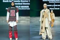 Kombinasi Wastra Batik Banten dan Tenun Baduy. (Foto: Istimewa)