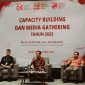 Materi saat Capacity Building dan Media Gathering Tahun 2023 - Dengan Tema: Bincang Jasa Keuangan (BIJAK). (Foto: Istimewa)
