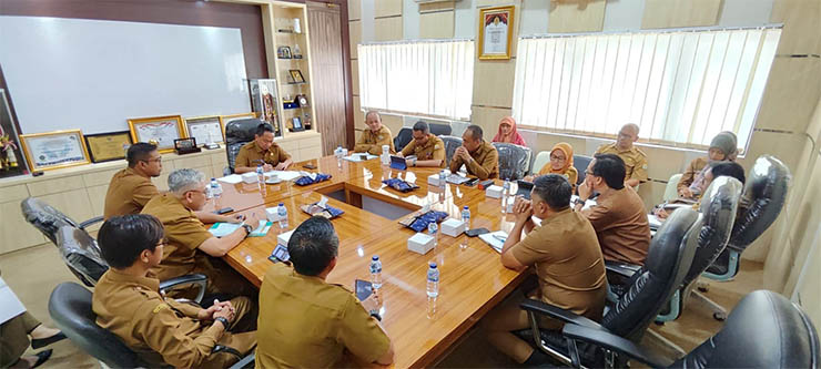 Rapat Koordinasi, rencana pengembangan Taman Kota dan RTH. (Foto: Istimewa)
