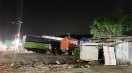 Lokasi Dugaan Penimbunan BBM Jenis Solar di Jalan Cikuasa Atas, Merak Cilegon Banten. (Foto: Istimewa)