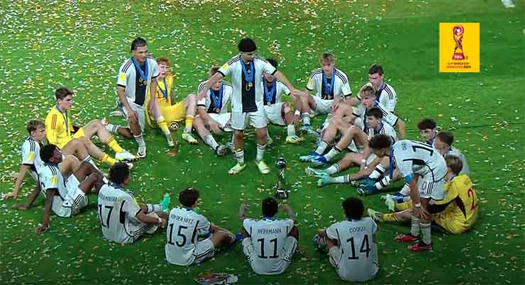Jerman Kampiun Piala Dunia U-17 2023, di indonesia. (Foto: NET)