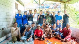 HNSI Kota Cilegon, Deklarasikan Pemilu Damai 2024. (foto: Bantenesia - Etot Parker)