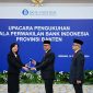 Pengukuhan Kepala KPw BI Provinsi Banten Ameriza M. Moesa oleh Deputi Gubernur Bank Indonesia, Filianingsih Hendarta, menggantikan Imaduddin Sahabat. (Foto: BI Banten)
