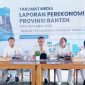 Kepala Perwakilan Bank Indonesia Provinsi Banten, Ameriza M. Moesa, saat Taklimat Media Laporan Perekonomian Provinsi Banten. (Foto: Istimewa)