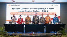 Direksi Komisaris pada saat kegiatan Rapat Umum Pemegang Saham Luar Biasa Tahun 2024. (Foto: Istimewa)