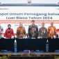 Direksi Komisaris pada saat kegiatan Rapat Umum Pemegang Saham Luar Biasa Tahun 2024. (Foto: Istimewa)