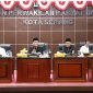 Rapat paripurna terkait Raperda usul Walikota. (Foto: Humas Pemkot Serang)