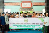 Doa Bersama dan Deklarasi Pemilu Damai 2024, para Kiyai dan Ustadz Saketi, Kabupaten Pandeglang. (Foto: Etot Parker - Bantenesia)