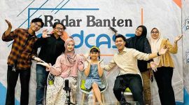 Syifa Kusuma saat menjadi Guest di Radar Banten Podcast. (Foto: Istimewa)