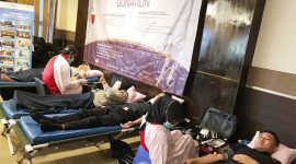 Horison Ultima Ratu Serang - Blood Donation. (Foto: Bantenesia)