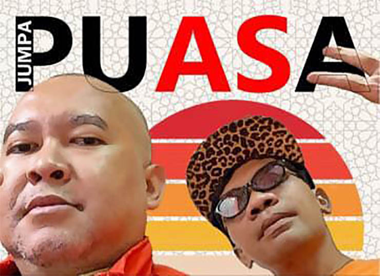 Duet 'Jumpa Puasa', Albe dan Haji Rocker. (Foto: NET)