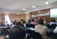 Diskusi Komunitas Penggiling Beras dan Ditributor Beras provinsi banten dukung Pemerintah menanggulangi spekulasi dan penimbunan bahan pangan jelang idul Fitri 2024. (Foto: Istimewa)
