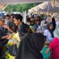 Grebek Pasar Murah Ramadhan, bersama pemkot Serang dan Forkopimda, Ulama juga Pendekar. (Foto: Bantenesia)