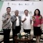 General Manager (GM) Marketing CSG Ario Danu; Senior Vice President (SVP) Non-Subsidized Mortgage Division BTN Mochamad Yut Penta; Komisaris Utama CSG, Petrus Padmardjo; dan Direktur Sales & Marketing CSG Felicia Simon. ISTIMEWA