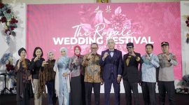 Royale Wedding Festival 2024, resmi dibuka secara langsung oleh Walikota Cilegon Helldy Agustian. (Foto: Istimewa)