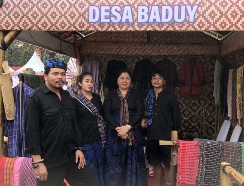Desa Baduy ikut memeriahkan Kampung Sadar Hukum, Kanwil Kemenkumham Banten. (Foto: Bantenesia.NET)