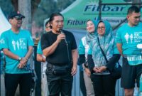 Penjabat (Pj) Gubernur Banten, Al Muktabar, didampingi Pj Walikota Serang Nanang Saefudin, Dandrem 062/MY dan Ketua Pokja Ekbispar Banten Susi Kurniawati. (Foto: Ekbispar Official - Indro_nothingman)