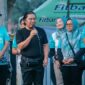 Penjabat (Pj) Gubernur Banten, Al Muktabar, didampingi Pj Walikota Serang Nanang Saefudin, Dandrem 062/MY dan Ketua Pokja Ekbispar Banten Susi Kurniawati. (Foto: Ekbispar Official - Indro_nothingman)