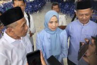 Paslon Bupati dan Wakil Bupati Serang, Ratu Zakiyah-Najib Hamas mendapat Dukungan dari Mantan Kades se-Kabupaten Serang. (Foto: Bantenesia.NET)