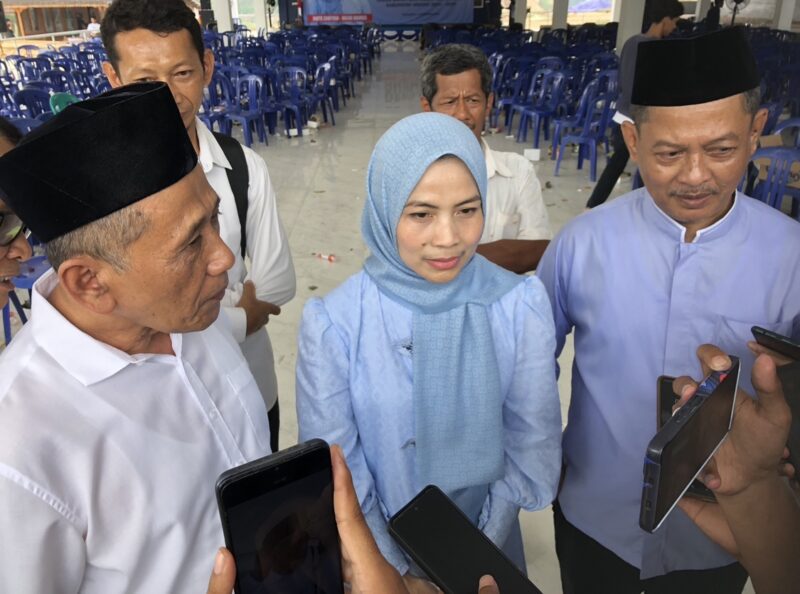 Paslon Bupati dan Wakil Bupati Serang, Ratu Zakiyah-Najib Hamas mendapat Dukungan dari Mantan Kades se-Kabupaten Serang. (Foto: Bantenesia.NET)