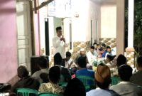 Calon Walikota saat Sosialisasi Pencalonan dalam Kontestasi Pilwalkot Serang, di Lingkungan Kebanyakan, Kelurahan Sukawana, Kecamatan Serang, Kota Serang. (Foto: Bantenesia.NET)