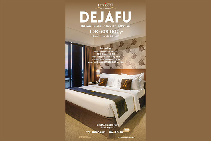Promo Spesial Awal Tahun, Horison Ultima Ratu Serang hadirkan DEJAFU. (Foto: Istimewa)