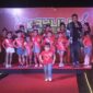 Salah seorang peserta lomba fashion show, Mikhayla berusia 3 tahun berani tampil percaya diri berlenggok diatas panggung. (Foto: Istimewa)