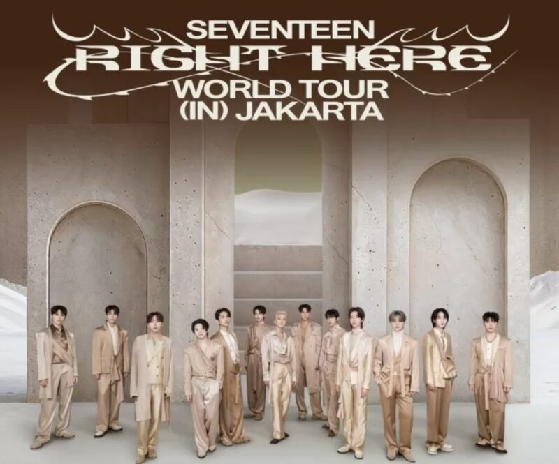 Seventeen ‘Right Here’ World Tour (in) Jakarta. (Foto: NET)