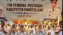 Dinas Kesehatan Kabupaten Pandeglang menggelar Rapat Koordinasi Tim Pembina (TP) Posyandu Kabupaten Pandeglang, tahun 2025. (Foto: Istimewa)