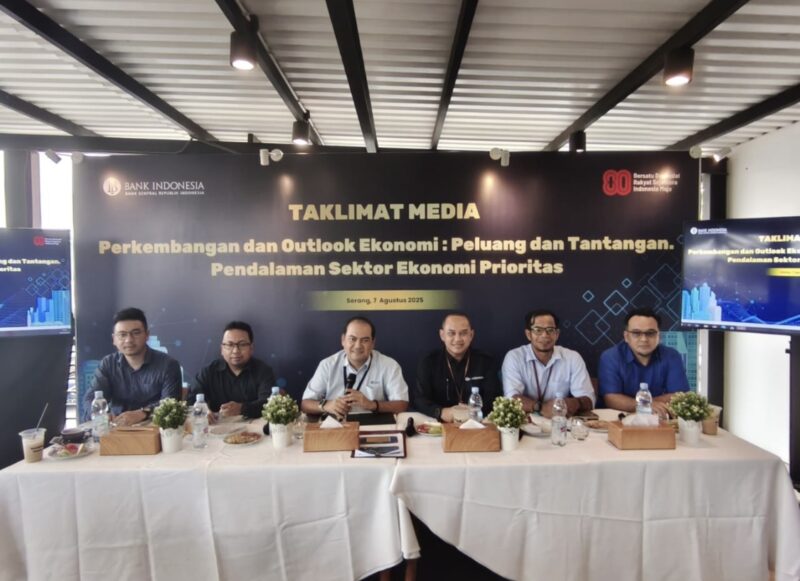 Taklimat Media, Perkembangan dan Outlook Ekonomi: Peluang dan Tantangan, Pendalaman Sektor Ekonomi Prioritas. (Foto: Mr. Hedi)