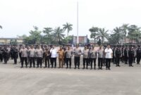 Foto bersama Kepala Kepolisian Negara Republik Indonesia (Kapolri) Jenderal Polisi Drs. Listyo Sigit Prabowo saat Kunjungan Kerja ke Mapolda Banten. (Foto: Istimewa)