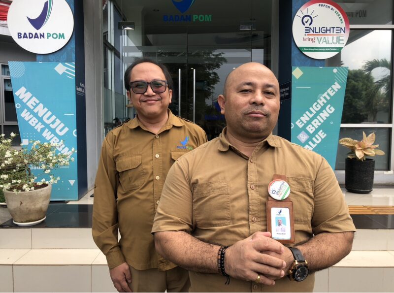 Kepala Balai BPOM DI Serang, Mojaza Sirait. (Foto: Bantenesia)