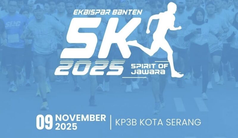 Ekbispar Banten 5K 2025, ‘Spirit Of Jawara’. (Foto: Istimewa)