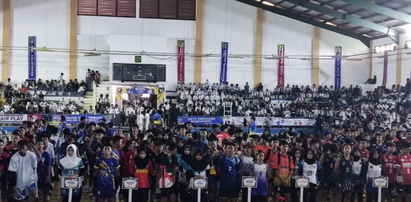 Turnamen Bola Voli Piala Wali Kota Serang 2025. (Foto: Istimewa)
