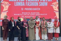 Rossys Entertainment, Perwosi, Ipemi bersama Horison TC-UPI Serang, Sukses Gelar Gebyar Merah Putih Fashion Show 2025. (Foto: Istimewa)