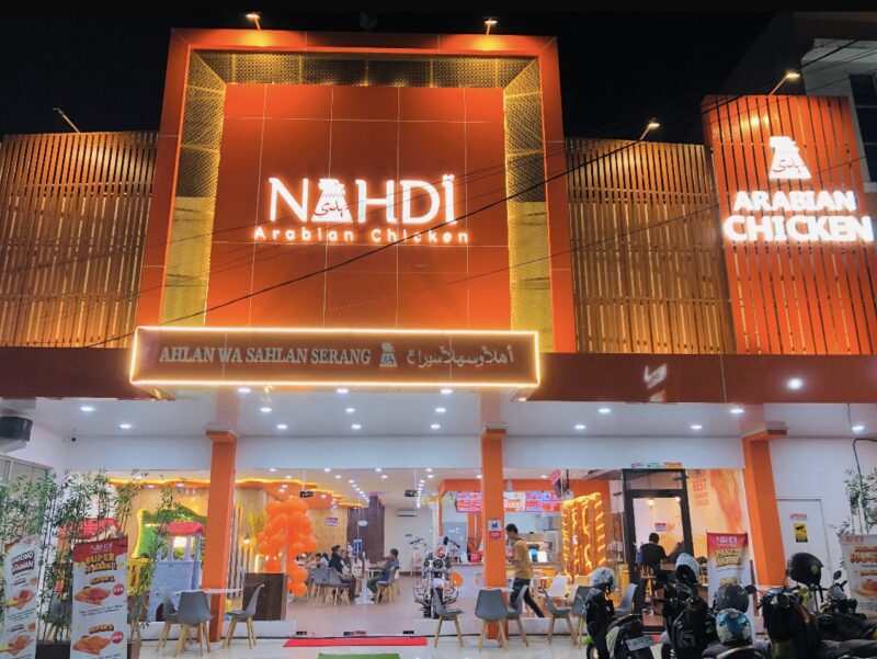 Nahdi Arabian Chicken Outlet Serang. (Foto: Bantenesia)