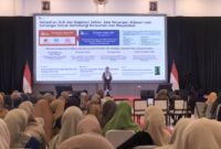 Gelaran, Sahabat Ibu Cakap Literasi Keuangan Syariah “Si Cantiks”. (Foto: Bantenesia)